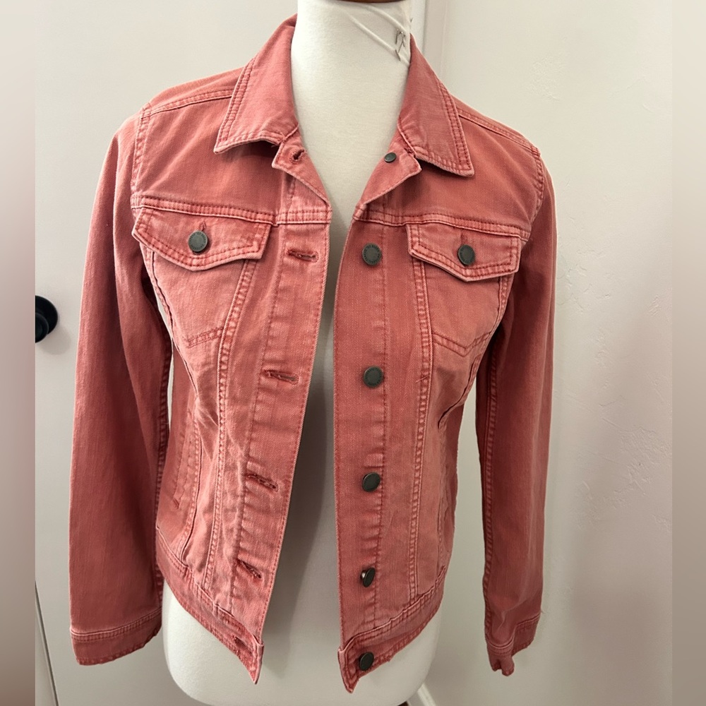Pink Denim Jacket